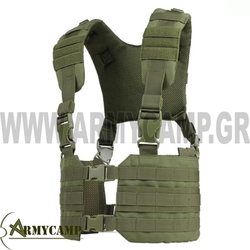 mcr7 ronin chest rig by condor coyote color olive drab.
