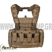 MKII CHEST RIG TASMANIAN TIGER ΓΙΛΕΚΟ ΣΤΗΘΟΥΣ ΕΙΔΙΚΩΝ ΔΥΝΑΜΕΩΝ ΜΕ ΓΕΜΙΣΤΗΡΕΣ 5.56mm λαδι χακι 7616 πλακα κεραμεικη μπροστα