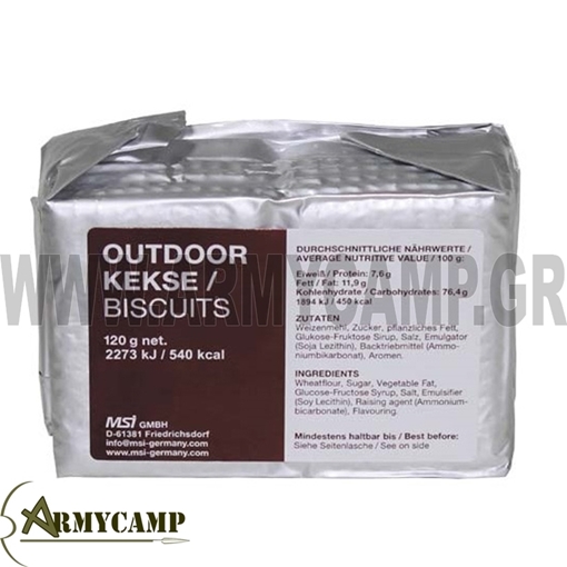 ΜΠΙΣΚΟΤΑ ΕΠΙΒΙΩΣΗΣ ΔΙΠΥΡΙΤΗ OUTDOOR SURVIVAL BISCUITS 40335