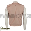 MULTIFUNCTIONAL OUTDOOR VEST KHAKI COLOR WITH MANY POCKETS