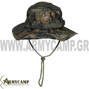 Picture of US GI Bush hat, rip stop, DIGITAL WOODLAND