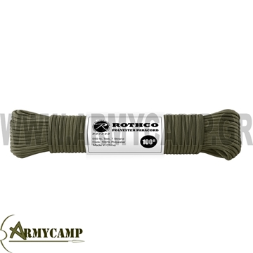 ΑΡΤΑΝΗ ΑΛΕΞΙΠΤΩΤΟΥ ΣΥΣΚΕΥΑΣΙΑ 100FT  ΧΑΚΙ POLYESTER 550LBS