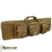 46" DOUBLE RIFLE CASE CONDOR 159 EBAY AMAZON GREECE MODULAR-RIFLE-BAG-TT-TASMANIAN-TIGER 46" DOUBLE RIFLE CASE QUICK OVERVIEW The Condor double rifle cases are designed to carry two primary weapon, with the addition 26" compartment for pistol, optic, SMG or other accessories. It comes with 3 modular pouches that combines to hold up to 14 M4 magazines. The padded divider separates the two rifles and the entire case is fully padded for maximum protection. The double rifle case are available in 36" (151) and 42" (152) and 46'' ( 159) . Lockable zipper on main and secondary compartments Accommodates two rifles up to 46" long with four hook and loop straps to secure weapons Secondary Compartment with two internal pockets Hide away and detachable padded backpack straps Sternum strap Removeable padded internal divider Two modular mag pouches One modular utility pouch 0.75" Interior foam padding Overall dimension: 13"H x 47"W x 3.5"D Main compartment: 13"H x 47"W x 2.5"D Secondary compartment: 13"H x 26"W x 1"D