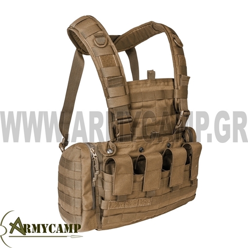 MKII CHEST RIG TASMANIAN TIGER ΓΙΛΕΚΟ ΣΤΗΘΟΥΣ ΕΙΔΙΚΩΝ ΔΥΝΑΜΕΩΝ ΜΕ ΓΕΜΙΣΤΗΡΕΣ 5.56mm λαδι χακι 7616 πλακα κεραμεικη μπροστα