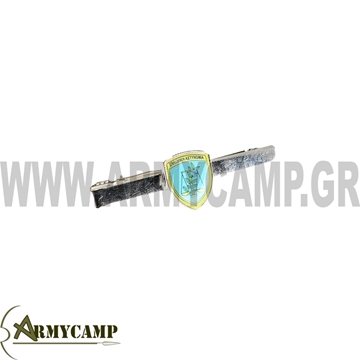 ΓΡΑΒΑΤΟΠΙΑΣΤΡΑ ΕΛΛΗΝΙΚΗΣ ΑΣΤΥΝΟΜΙΑΣ ΑΝΔΡΙΚΗ ΜΕ MANTAΛΑΚΙ ΣΕ ΑΣΗΜΙ ΧΡΩΜΑ MEN 'sCLIP TIE OF HELLENIC POLICE MADE IN GREECE