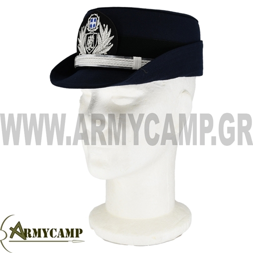 ΠΗΛΙΚΙΟ ΓΥΝΑΙΚΕΙΟ ΕΛ.ΑΣ ΥΠΑΣΤΥΝΟΜΟΥ ΧΕΙΜΕΡΙΝΟ  ΕΛΛΗΝΙΚΗΣ ΚΑΤΑΣΚΕΥΗΣ Woman's uniform winter hat of Hellenic Police Officer  dress hat peak  cap