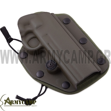 ΠΟΛΥΜΕΡΙΚΗ ΠΙΣΤΟΛΟΘΗΚΗ MOLLE ΑΡΙΣΤΕΡΟΧΕΙΡΑ BY VEGA MADE IN ITALY ΕΞΥΠΝΗ ΛΥΣΗ ΓΙΑ ΑΝΑΡΤHΣΗ ΠΙΣΤΟΛΟΘΗΚΗΣ ΣΕ ΓΙΛΕΚΟ MOLLE Ή ΖΩΝΗ ΜΑΧΗΣ MOLLE ΧΩΡΙΣ ΝΑ ΠΛΗΡΩΣΕΤΕ ΕΠΙΠΛΕΟΝ ΠΛΑΤΦΟΡΜΑ ΣΕ ΜΑΥΡΟ ΧΡΩΜΑ & ΣΕ COYOTE TAN ΓΙΑ ΠΙΣΤΟΛΙΑ  COLT 1911 ΡΥΘΜΙΣΗ ΜΕ ALLEN ΓΙΑ ΤΟ ΠΟΣΟ ΣΦΙΧΤΑ ΘΕΛΕΤΕ ΝΑ ΑΓΚΑΛΙΑΖΕΙ ΤΟ  ΟΠΛΟ ΑΜΕΣΟ-ΓΡΗΓΟΡΟ ΤΡΑΒΗΓΜΑ ΧΩΡΙΣ ΑΣΦΑΛΕΙΑ ΕΠΙΠΛΕΟΝ ΛΑΣΤΙΧΟ ΣΥΓΚΡΑΤΗΣΗΣ ΤΗΣ ΧΕΙΡΟΛΑΒΗΣ ΓΙΑ ΕΠΙΧΕΙΡΗΣΙΑΚΕΣ ΣΥΝΘΗΚΕΣ 2 STRAPS MOLLE ΣΤΟ ΠΙΣΩ ΜΕΡΟΣ ΠΛΑΣΤΙΚΗ ΘΗΚΗ  ΠΙΣΤΟΛΙ  ΣΤΡΑΤΟΥ 45ΑΡΙ ΓΙΑ  Ζ ΩΝΗ  ΜΑΧΗ MOLLE ELMON MOLLE VEGA HOLSTER MADE OF POLYMER FABRIC TRIGGER GUARD MOLDED SHAPE FOR RETENTION AND RETENTION SCREW ON THE BARELL.  TRIPLE LINED PLATFORM (polymer, nylon and alveolar cloth) FOR MOLLE TACTICAL PLATFORM ,VEST OR BELT  MADE IN ITALY SMART SOLUTION FOR HOSTLER SUSPENSION FOR MOLLE VEST OR MOLLE BATTLE BELT WITHOUT HAVING TO PAY ADDITIONAL MONEY FOR PLATFORM FITS  COLT 1911  FOR LEFT HANDED SET WITH ALLEN TO ADJUST THE AMOUNT YOU WANT YOUR WEAPON TO BE TIGHTENED DIRECT-RAPID DRAWING WITHOUT SAFETY EXTRA RUBBER TO RETAIN THE HANDLE FOR OPERATIONAL CONDITIONS 2 MOLLE STRAPS ON THE BACK POSSIBILITY OF SUSPENSION AND BELT OF THE POLICE OR THE A / T   MOLLE VEGA HOLSTER MADE OF POLYMER FABRIC VKK8  1911 COLT BATTLE  BELT