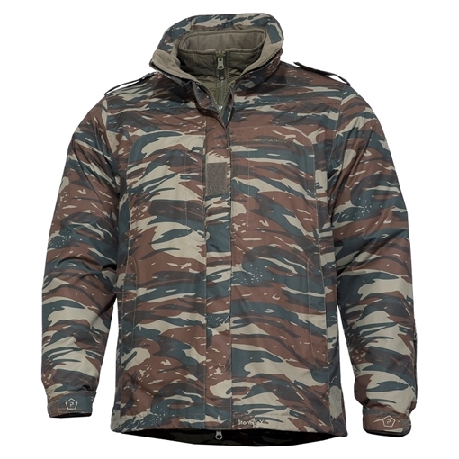 Hoplite Parka Αδιάβροχη Ελληνικής Παραγωγής  Hoplite Parka Τεχνικό Μπουφάν Αδιάβροχο & Αντιανεμικό  Hoplite Parka Nylon Taslon Αδιάβροχη με Fleece Επένδυση pentagon k01010