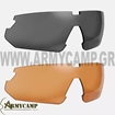 ΓΥΑΛΙΑ ΑΝΤΙΒΑΛΛΙΣΤΙΚΑ LanRay Glasses Shooting Pro Set Τεχνικές προδιαγραφές : ΚΩΔΙΚΟΣ: AG-LSP-PM ΒΑΡΟΣ [g]: 37.00 ΣΕΙΡΑ: Patrol ΒΑΡΟΣ ΣΕΤ [g]: 170.00 ΔΙΑΣΤΑΣΕΙΣ [h/w/l]: 5.5 cm x 15 cm x 13.8 cm / 2.2 in x 5.9 in x 5.4 in ΥΛΙΚΟ ΦΑΚΟΙ: 100% Polycarbonate ΣΚΕΛΕΤΟΣ : 100% Polyamide ΕΠΙΡΗΝΙΟ: 100% TRP-termo plastic rubber ΑΝΤΑΛΛΑΚΤΙΚΟΙ ΦΑΚΟΙ ΠΟΡΤΟΚΑΛΙ ΔΙΑΦΑΝΟ ΜΑΥΡΟ LanRay Glasses Shooting Pro Set SKU: AG-LSP-PM HELIKON-TEX