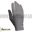 Γάντια βαμβακερά Πολεμικής Αεροπορίας για στολή Ν8 ΓΚΡΙ ΑΝΟΙΧΤΟ Parade gloves for formal dress uniforms and ceremonies of Hellenic Air Force