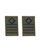 Coverall rank Insignia senior officer's Colonel,  Lieutenant Colonel ,Second Lieutenant ,Captain H.A.F Embroidered Hook N Loop  back