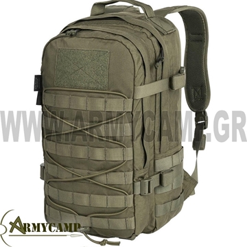 ΣΑΚΙΔΙΟ ΠΛΑΤΗΣ RACCOON Mk2® Raccoon Mk2 Backpack - Cordura® Your everyday military backpack 24 liters, two compartments, and numerous possibilities – that's the Raccoon Mk2 backpack in a nutshell. It's ideal for short outdoor excursions and tactical operations but also serves well as an EDC (Everyday Carry) backpack. Made from 500D Cordura material, it features a sturdy carry handle and can be expanded, offering a wide range of applications.