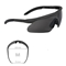 Swisseye Raptor (M) Tactical Glasses είναι επιχειρησιακά προστατευτικά γυαλιά σχεδιασμένα για χρήση υψηλής αντοχής σε στρατιωτικές εφαρμογές, υπηρεσίες ασφαλείας, airsoft ,αθλητική σκοποβολή και υπαίθριες δραστηριότητες. για μικρό και μεσαίο μέγεθος κεφαλής συμφωνα με τισ τενικες προδιαγραφεσ EN 12312–1 MIL-PRF-31013 MIL-PRF-32432(A) MIL-DTL-43511D (black frame) ANSI Z87.1 STANAG 2920/4296 EN 166 F EN ISO 16321–1