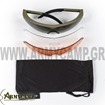 Swisseye Raptor (M) Tactical Glasses είναι επιχειρησιακά αντιβαλλιστικά προστατευτικά γυαλιά σχεδιασμένα για χρήση υψηλής αντοχής σε στρατιωτικές εφαρμογές, υπηρεσίες ασφαλείας, airsoft ,αθλητική σκοποβολή και υπαίθριες δραστηριότητες. για μικρό και μεσαίο μέγεθος κεφαλής συμφωνα με τισ τενικες προδιαγραφεσ EN 12312–1 MIL-PRF-31013 MIL-PRF-32432(A) MIL-DTL-43511D (black frame) ANSI Z87.1 STANAG 2920/4296 EN 166 F EN ISO 16321–1 με ανταλλακτικούς φακούς  ουκρανία